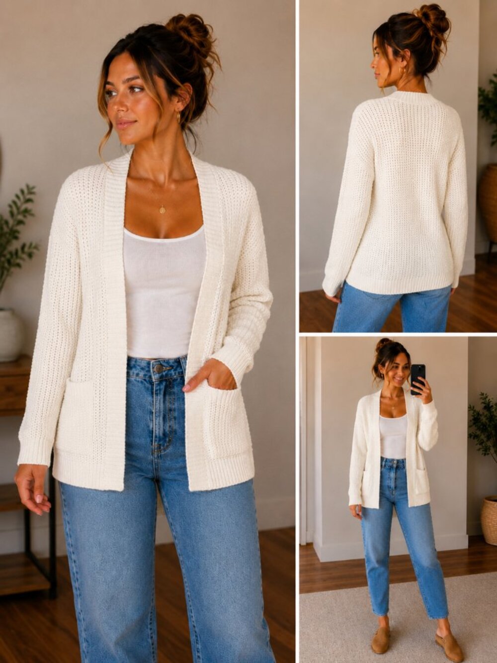 CARDIGAN SOFT AND COZY M